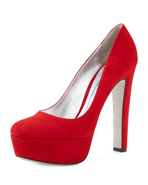 prada schuhe high heels|Prada high heels platform.